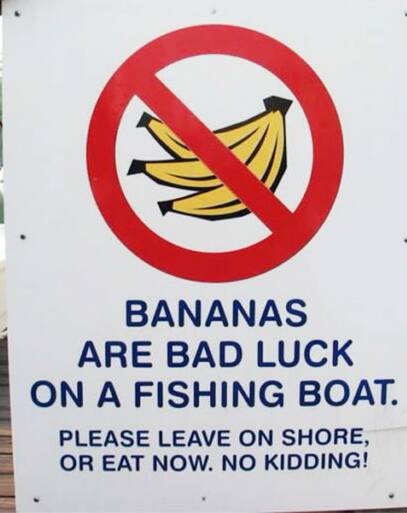 No bananas please.
