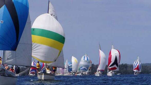 Fleet knocked flat by surprise westerly