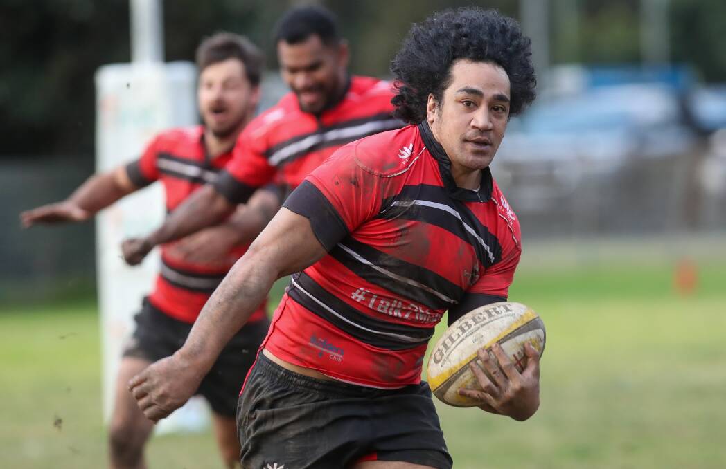 REP HONOURS: Misieli Sinoti from Tech-Tahs is one of six Illawarriors chosen for the NSW Country squad.
