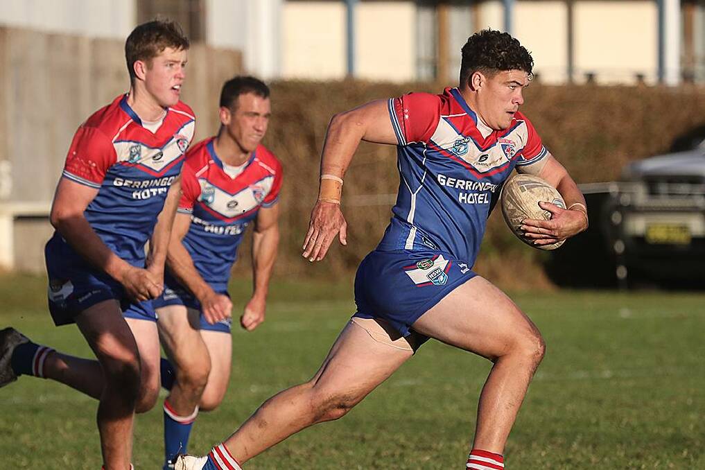 ON THE MOVE: Gerringong Lions can go a long way to earning a week off if they beat Warilla on Saturday.