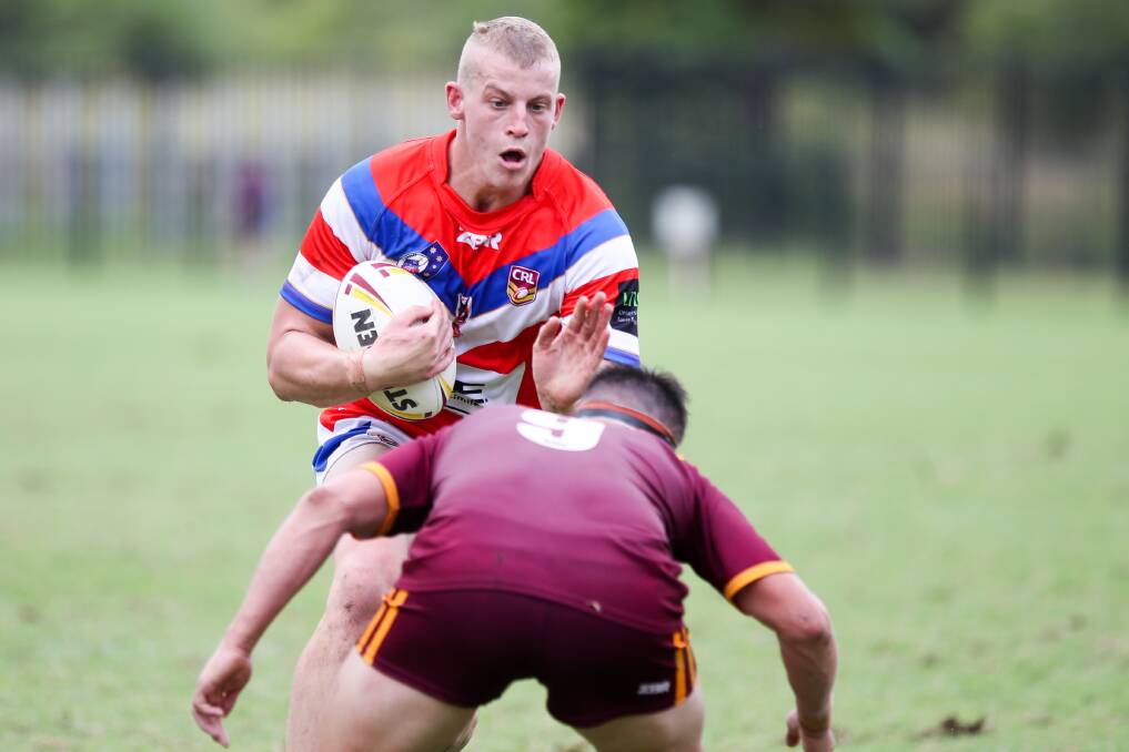 STANDOUT: Kiama Knights prop Tyler Clark has played a big part in the team's impressive Group 7 campaign to date. Picture: Adam McLean