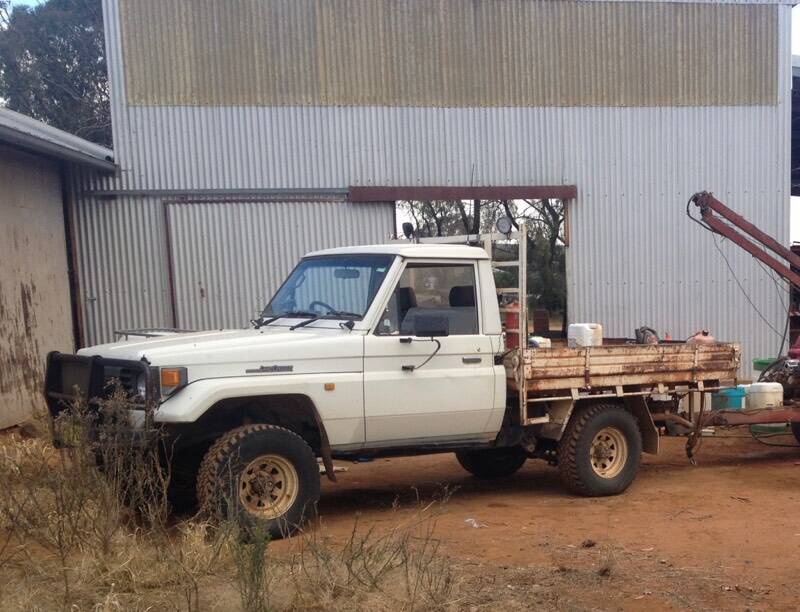 The ute stolen from Long Beach on Thursday, December 5. Picture: Supplied.