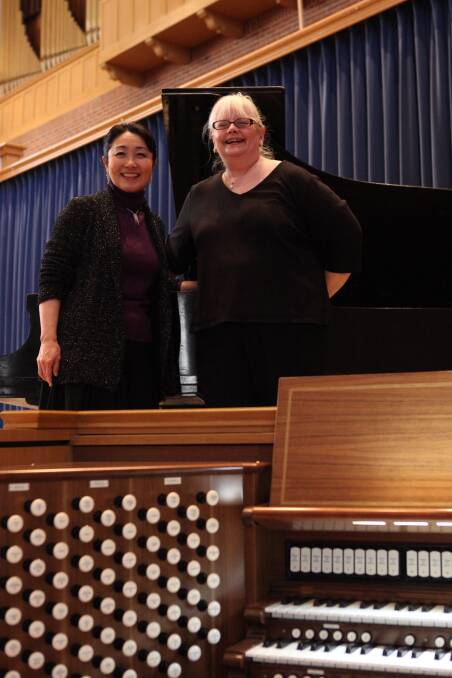 TALENT: Pianist Dr Un-Young Whang and organist Dr Elizabeth Naegele will be performing in Berry.