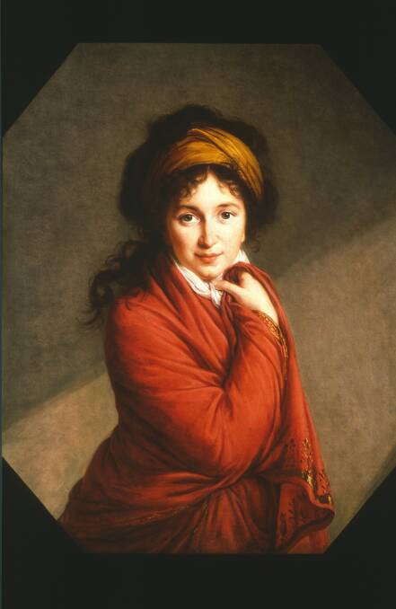 Illustration: Elizabeth Vigee Le Brun, Portrait of Countess Golovine, 1797/1800.