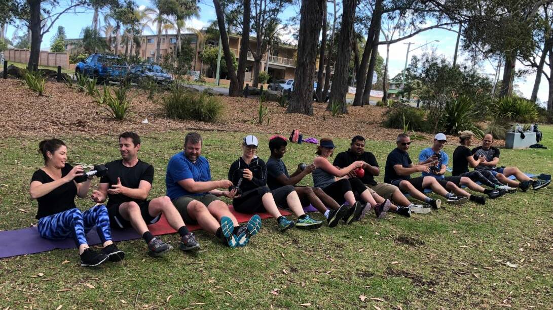 JOIN IN: Everyone is welcome to attend the bootcamp on the weekend. Photo: contributed. 