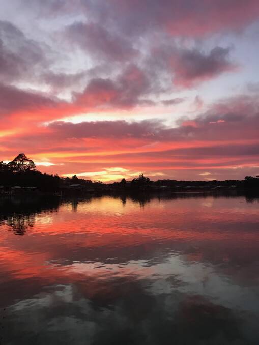 PIC OF THE DAY: Stunning sunrise captured over Burrill Lake. Credit: Mike Pool. Email pics to john.hanscombe@southcoastregister.com.au