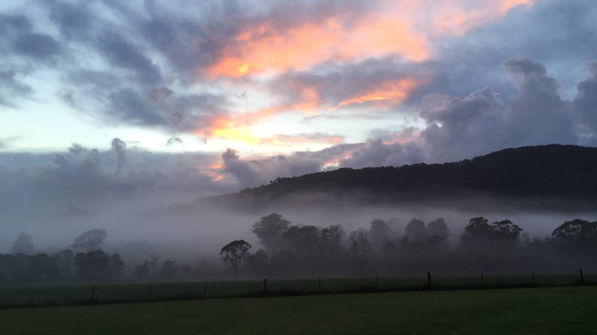 PIC OF THE DAY: A beautiful valley sunrise captured by @desiderata_kangaroo_valley. Submit entries via FB, Instagram or nicolette.pickard@fairfaxmedia.com.au 