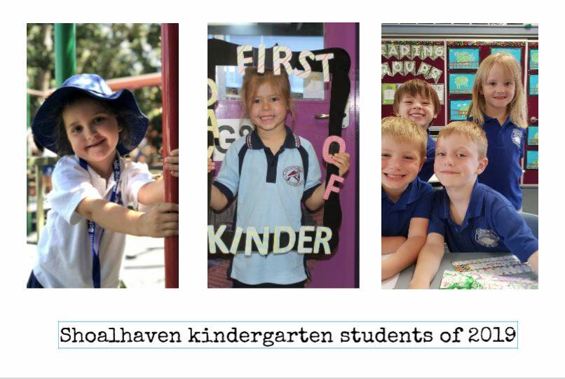 Shoalhaven kindergarten classes. 