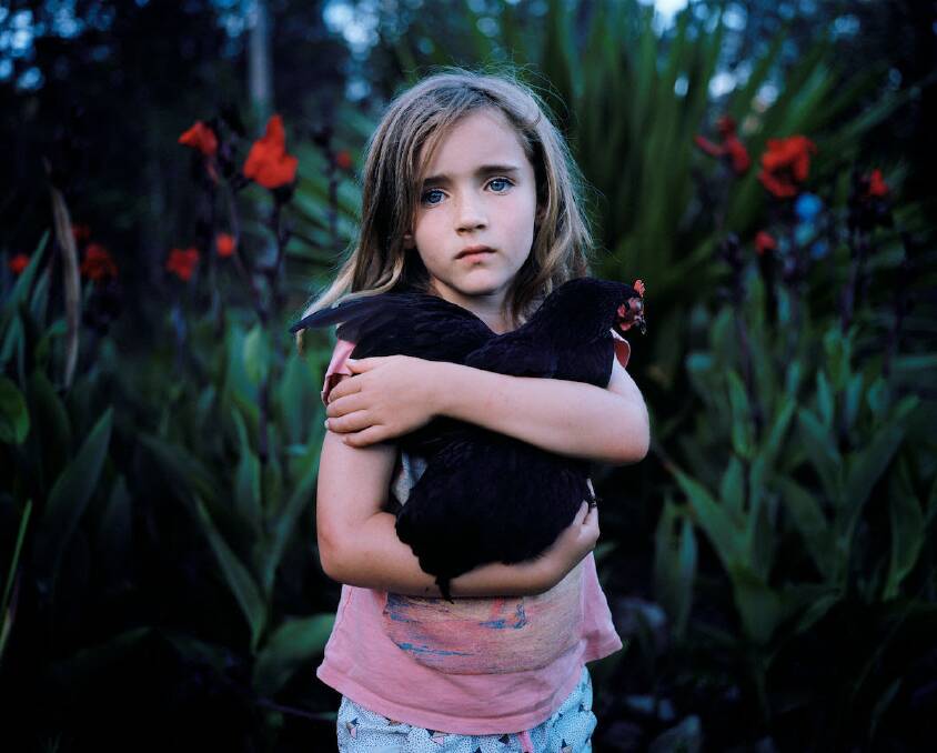 CHILDHOOD: Ella in Callala Bay 2018, Aletheia Casey, Inkjet print. The image is a finalist in the National Photographic Portrait Prize 2019.

