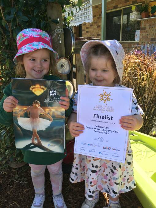 Luna Rose and Georgie are excited to announce its finalist nomination for the Excellence in Early Childhood Education Awards, Australia. Photo supplied.