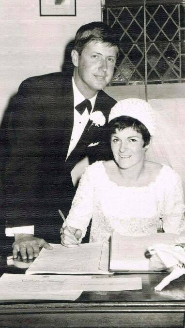 FOREVER: John and Kay Austin married on September 20, 1968. 