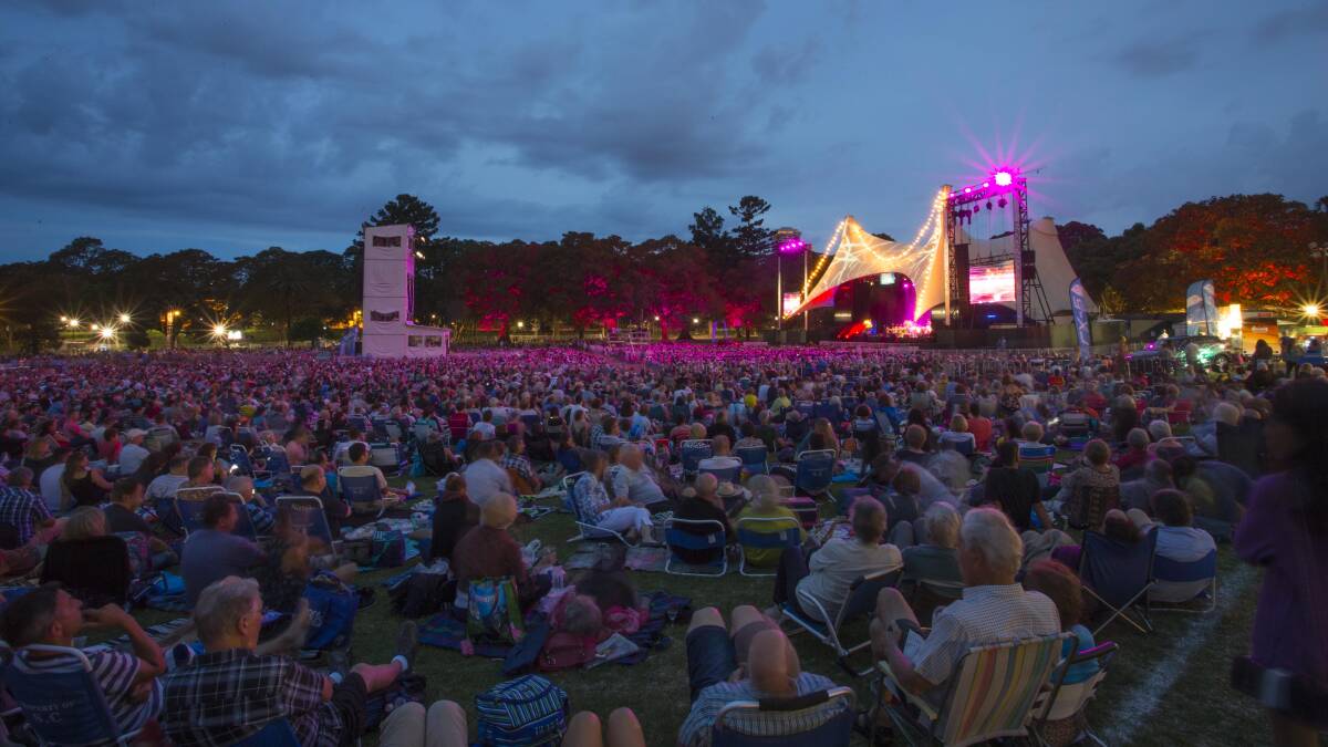 ALL WELCOME: More than 25,000 people are expected to flood Sydney’s Domain on Saturday night. 