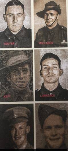 NEVER FORGOTTEN: Some of the young men from Nowra who served and died in war can be found immortalised in street signs across the region. Photos: Shoalhaven Historical Society.