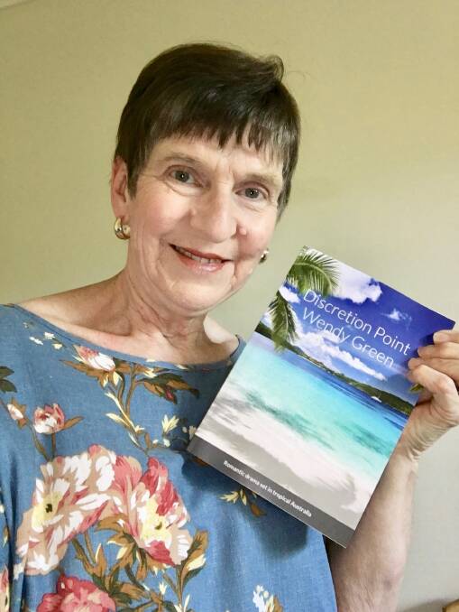 AUTHOR: Wendy Reid has published her first novel, Discretion Point. It is available at lulu.com or on Saturday, December 11 at the Berry Bowling Club Markets. Photo supplied. 