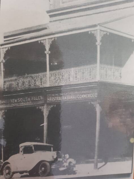 Original location of Government Savings Bank of NSW. Photo, Shoalhaven Historical Society. 