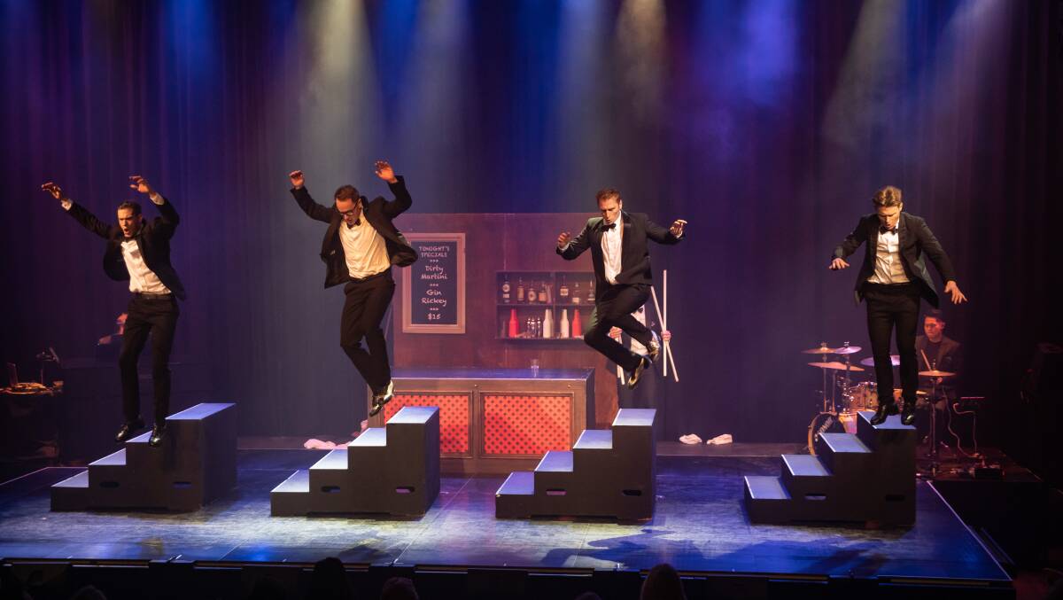 HIGH ENERGY: Don't miss The Tap Pack at Shoalhaven Entertainment Centre on June 14 at 7.30pm. Photo: Daniel Boud. 
