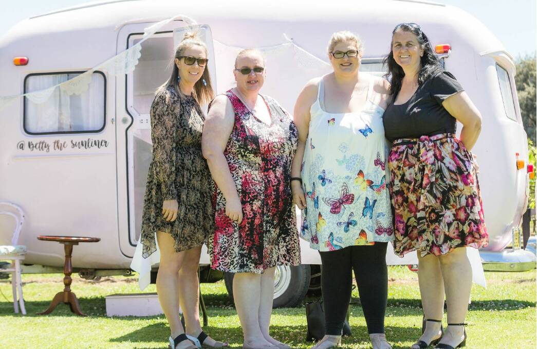 Nicole (second from right) with other members of the Social Connection for Bereaved Mothers group in Nowra, which meets regularly to catch up, share the ups and downs, and support each other. For more information search Social Connection for Bereaved Mothers group on Facebook, or contact Nicole on 0432 916 823. Photo by Rose Bubbles Photography. 