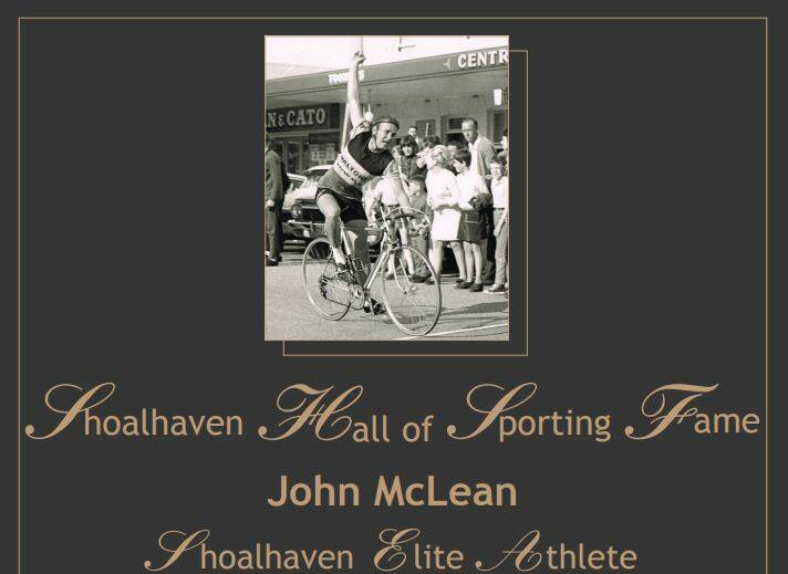 BOOK HUNT: John McLean was inducted into the Shoalhaven Hall of Sporting Fame in 2014. He is trying to track down a lost scrapbook containing years of precious memories. 
