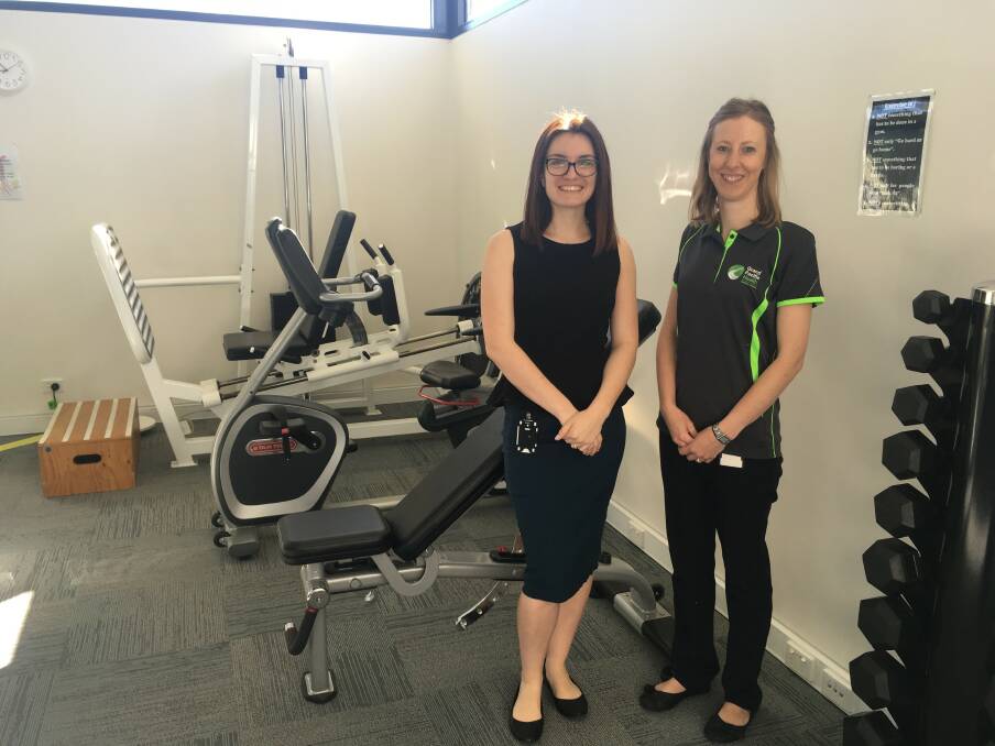 GET INVOLVED: Exercise physiologist Jessica Bricklebank and dietitian Kate Brumersky will run the six-week health and fitness program. 