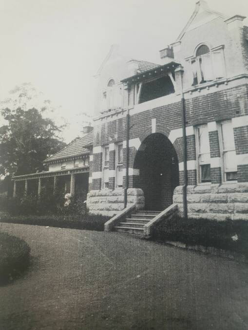 EARLY DAYS: David Berry Hospital officially opened 110 years ago. Photo and information by Shoalhaven Historical Society. 