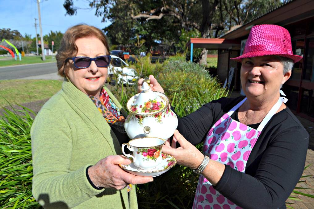 HIGH TEA AHEAD: Monica Fafeita and Lois Friend from the CWA Jervis Bay Evening Branch have been boiling the kettle for the past three years for the annual event and will fire it up again on Saturday, September 14. Image: File photo. 