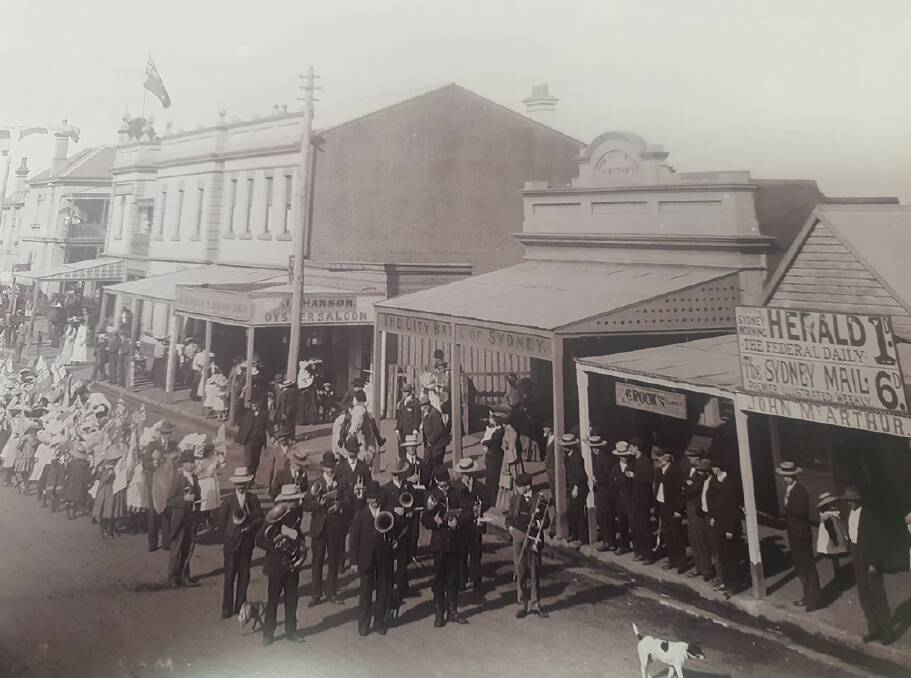 ALL INVOLVED: Nowra's Empire Day celebration in 1905. Photo: Shoalhaven Historical Society. 