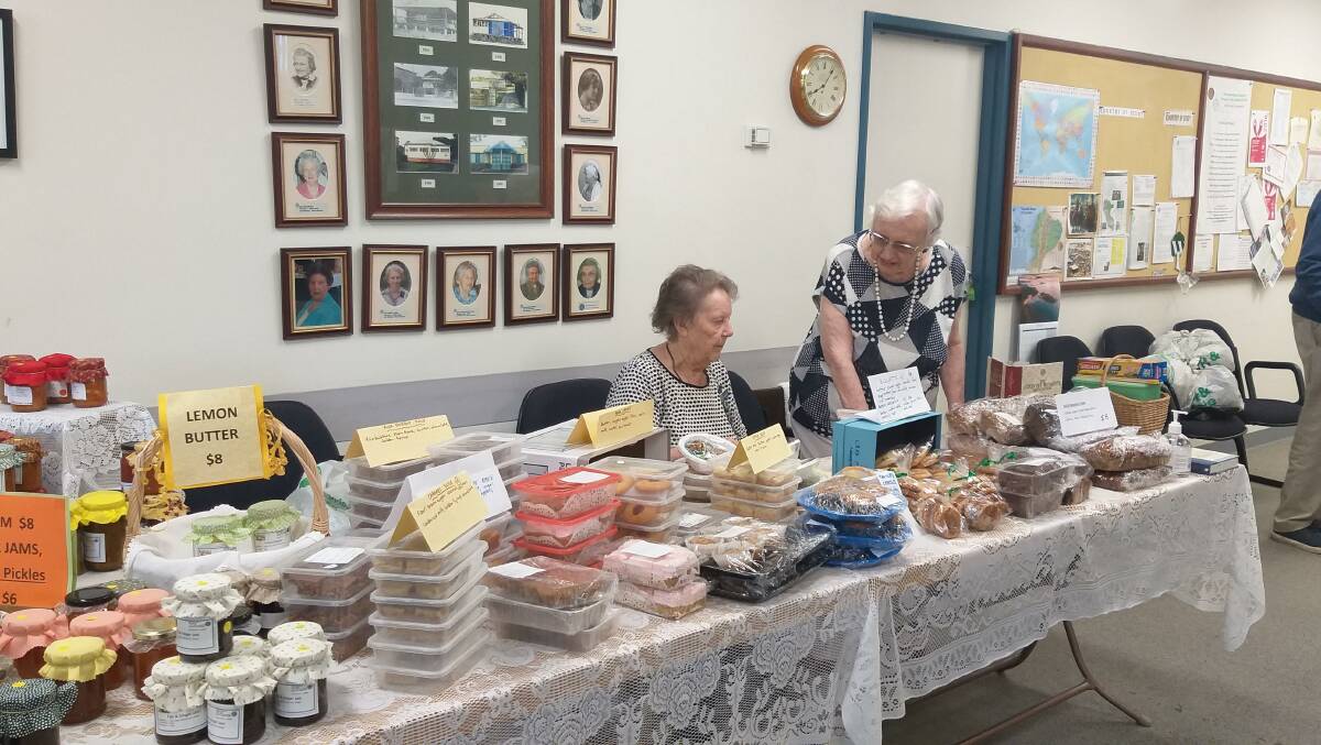 Tables will be laden with goods at the next Nowra CWA fundraiser. 