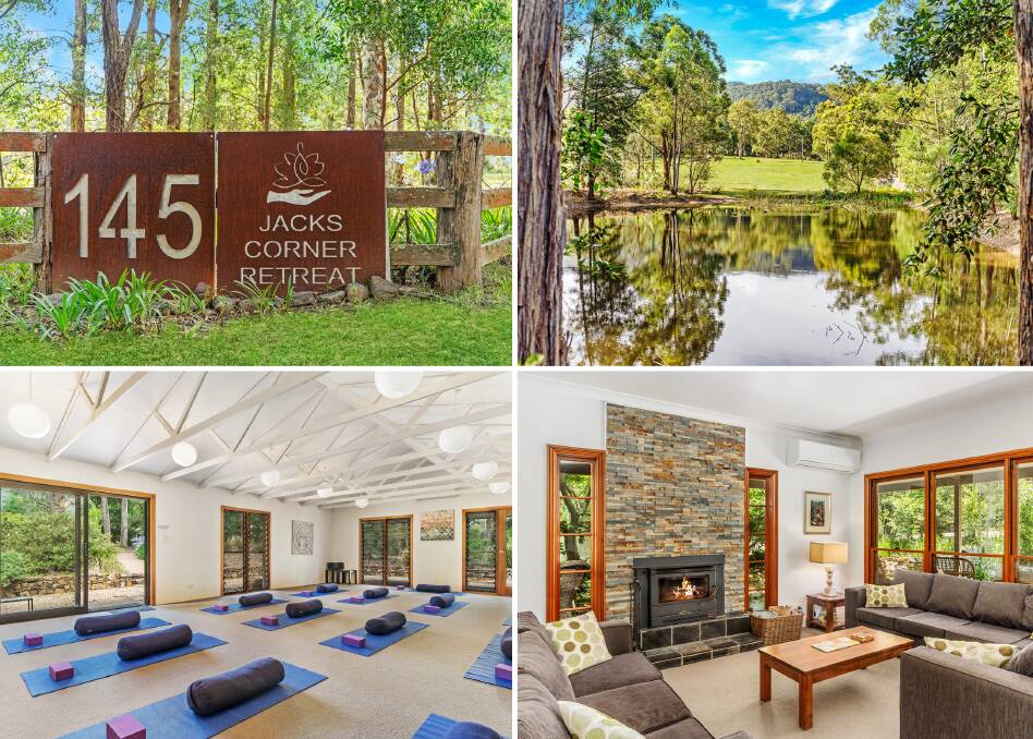ON THE MARKET: Jacks Corner Retreat is nestled amid 40 acres of unspoilt rainforest and native bushland in Kangaroo Valley.. Pictures: Supplied