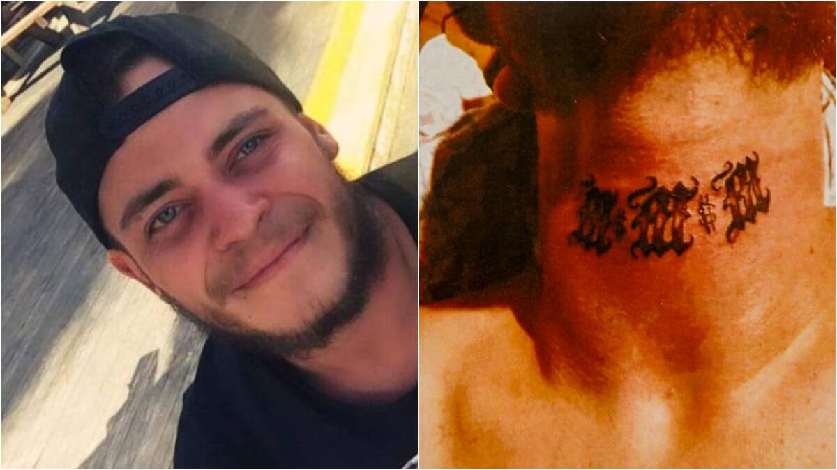 Missing: Gary Pearce has a number of distinguishing tattoos.