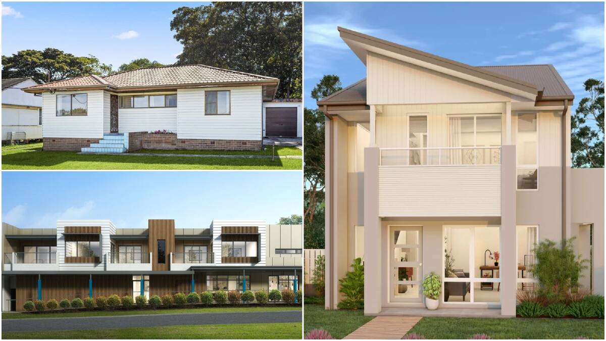 OPTIONS: Chris McKenna from Herron Todd White says the type of property a first home buyer will be looking at is dependent on their life situation. Pictured are some examples. 