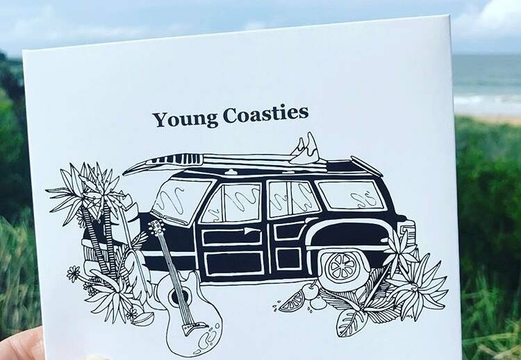 HIGH NOTE: After months of creative hard work, the Young Coasties album was launched on Sunday. 