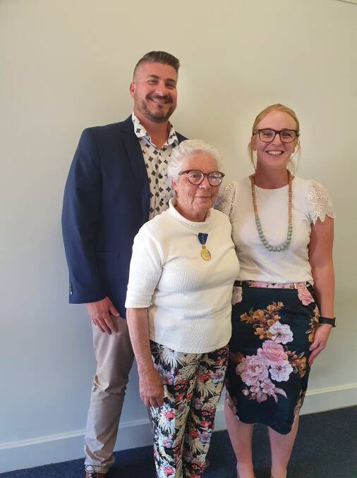 Brad Tate, Bec Christensen and Aunty Ruth Simms OAM also worked on the project. Mr Tate did the filming and Ms Christensen did much of the editing.
