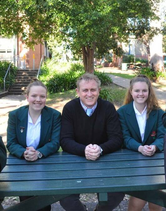 Bomaderry High School principal Ian Morris shortly after his appointment in 2017.