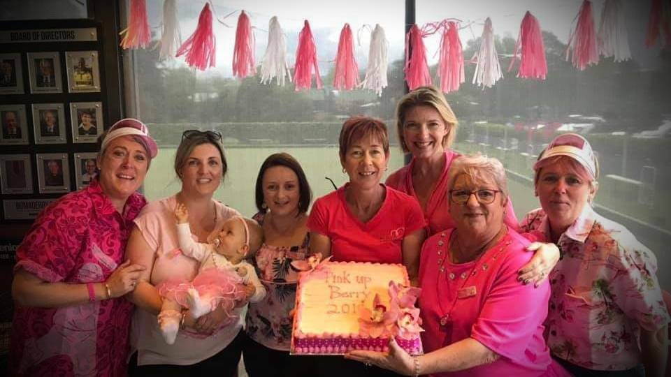 IN BLOOM: The Pink Up Berry Barefoot Bowls and launch in 2019 raised $4455 for the McGrath Foundation.