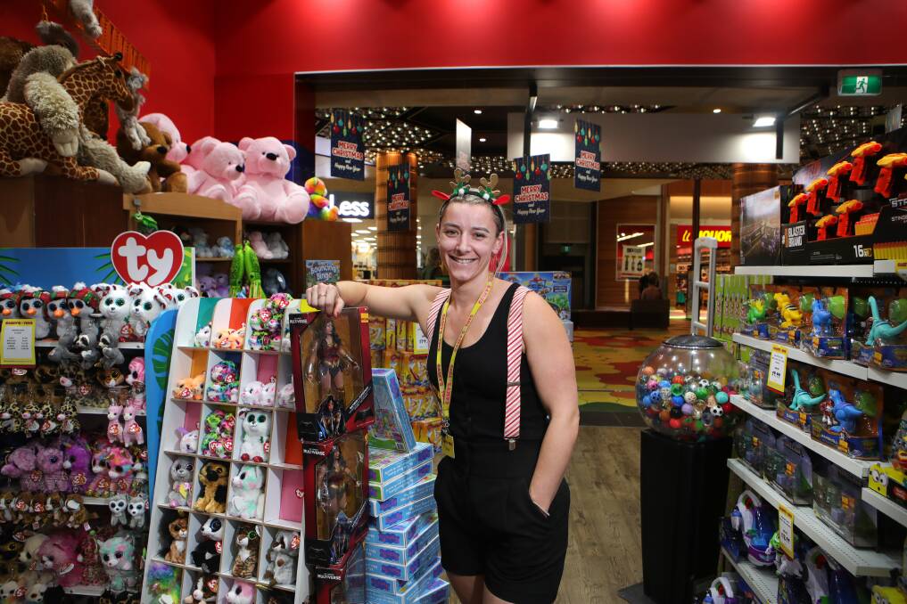 CHRISTMAS MIRACLE: Casey's Toys store manager Trish Thomas said she was blown away by a local man's offer to pay off all lay-bys. Picture: Sylvia Liber.