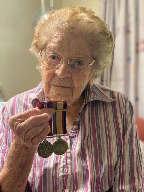 REMEMBER: Molly Hartcher served as a signals clerk from 1942 to 1946. Image supplied.