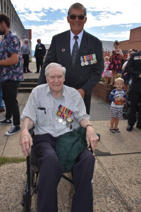 99-year-old Murray Sweetapple, and Tom Stockwell.