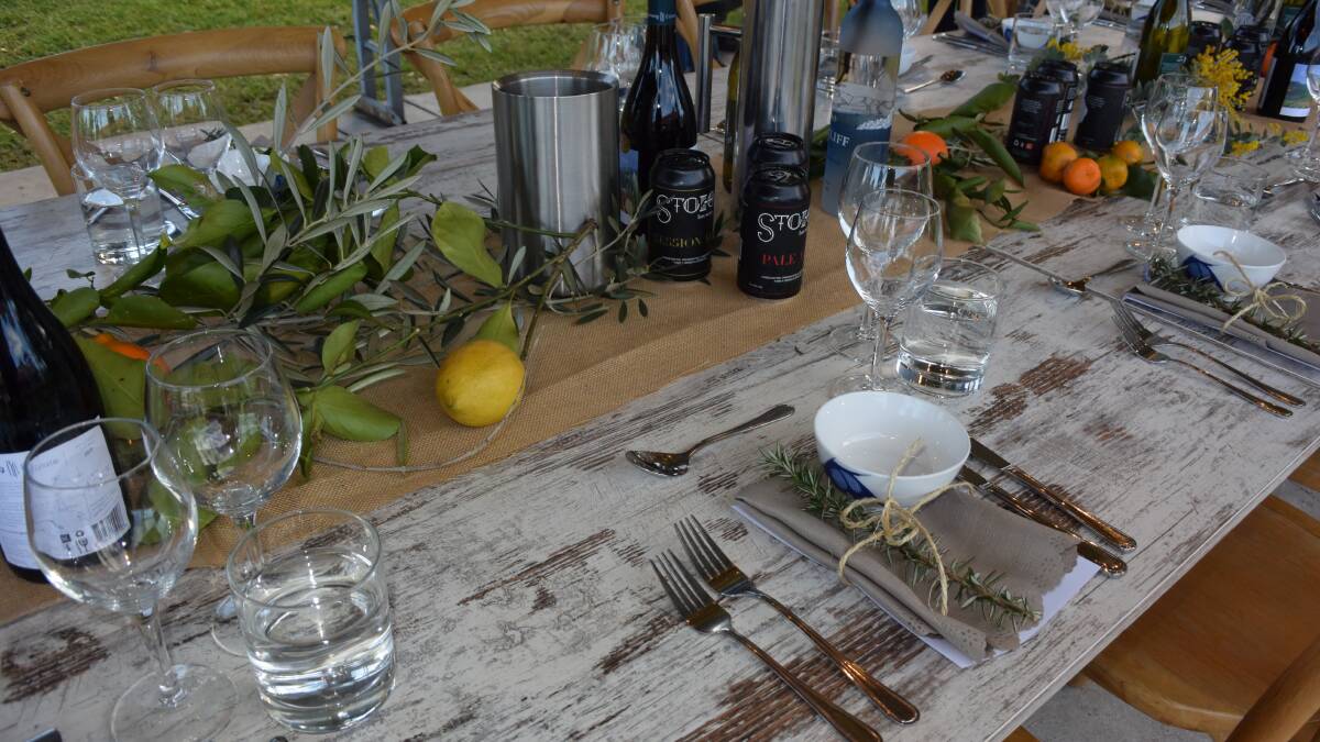 South Coast Food and Wine Festival begins to set the table