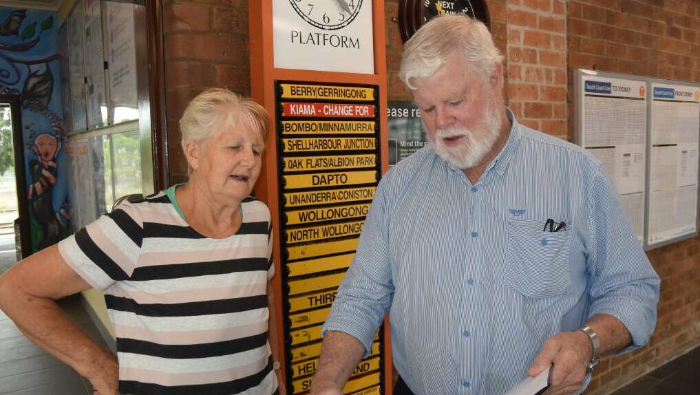 Fay Lewis and Tim Montgomery go over the details of the 2018 Unions Shoalhaven rail petition.