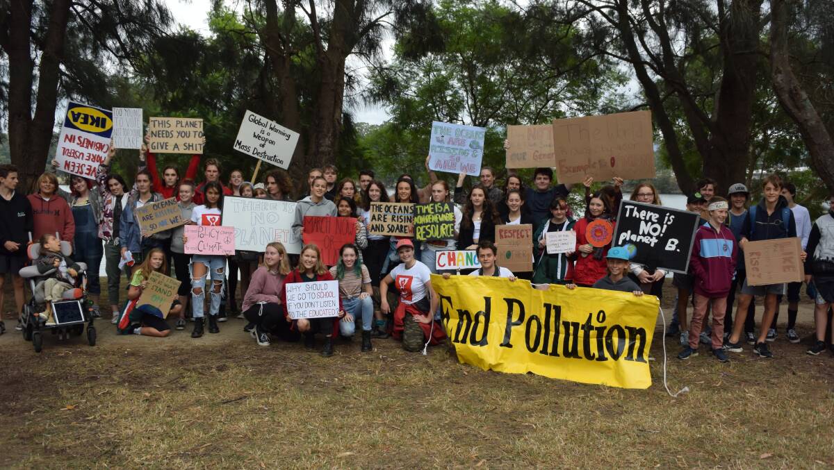 'It's our future': Striking students' climate plea