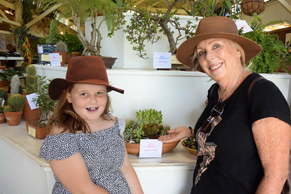 SOMETHING FOR EVERYONE: Stevie Spillman and Carol Goddard at the 2019 Kangaroo Valley Show.