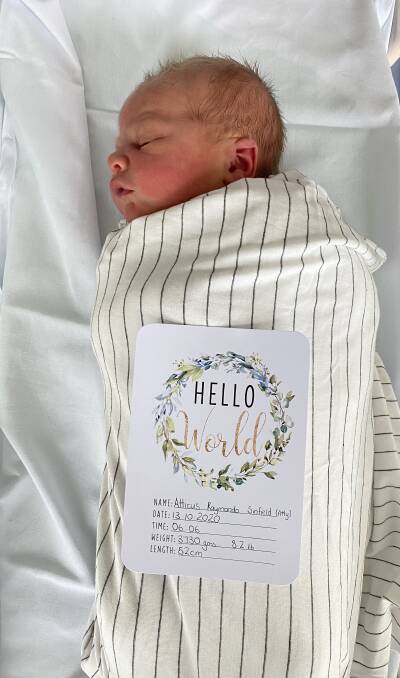 Welcome to the world, Atticus