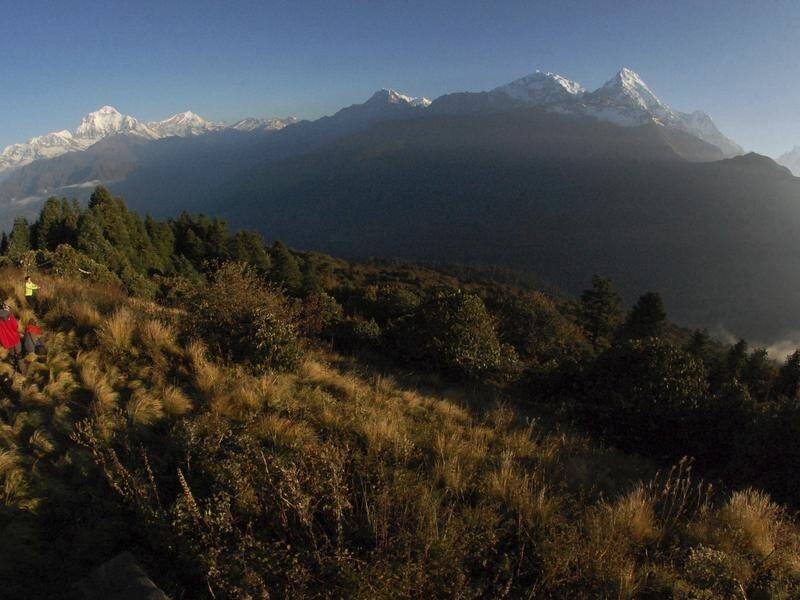 Mount Annapurna, in northwest Nepal, is the world's tenth highest mountain at 8,091 metres.