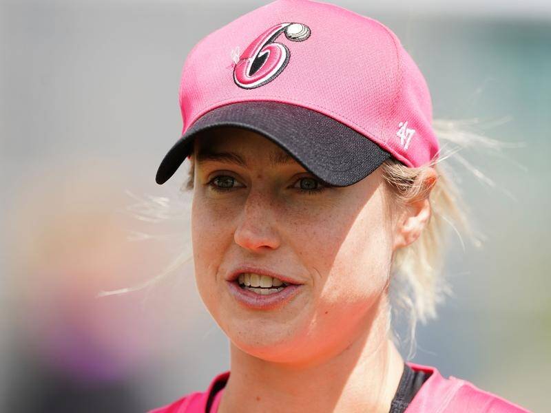 Ellyse Perry has amassed 469 runs in nine innings for Sydney Sixers this WBBL season.