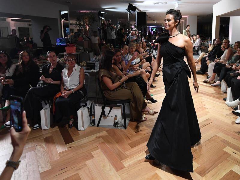Megan Gale says it's not lost on her how fortunate her career has been. (Julian Smith/AAP PHOTOS)