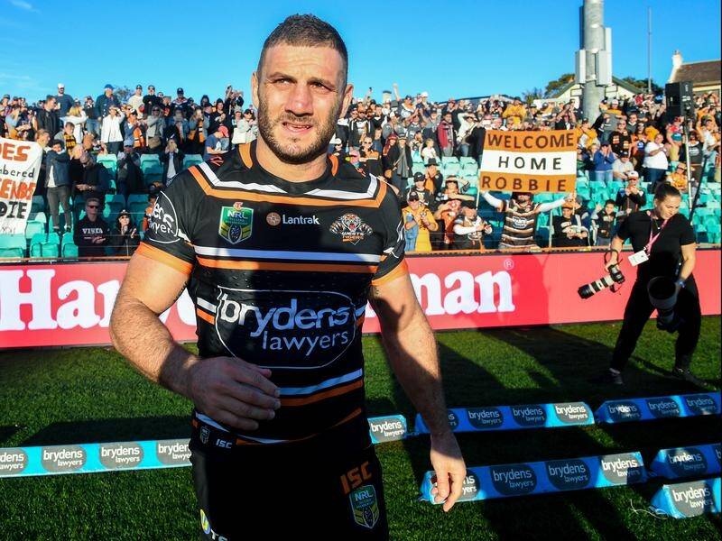 Robbie Farah is poised to play NRL game 250 for West Tigers against South Sydney.