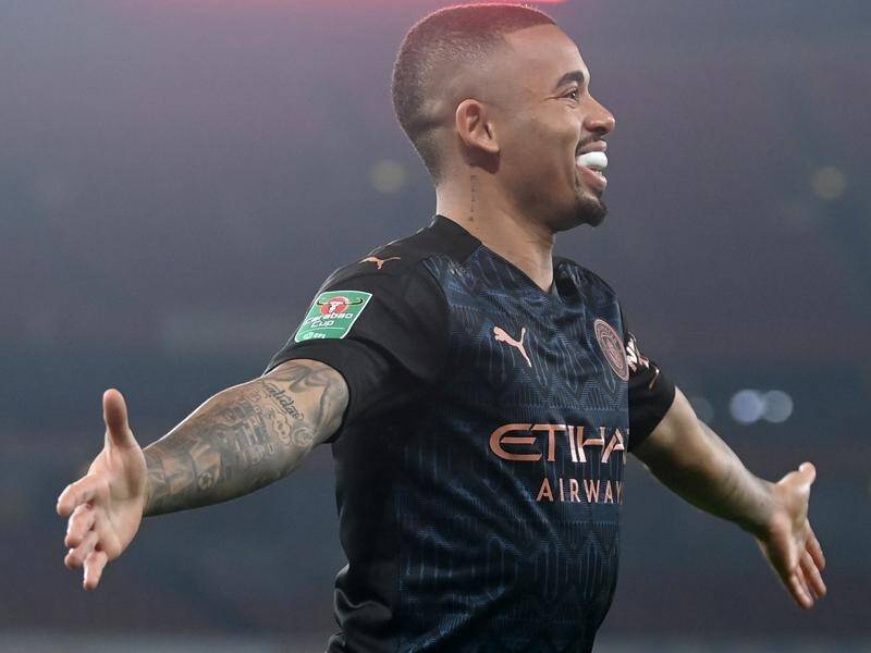 Manchester City striker Gabriel Jesus has tested positive for coronavirus, the club has confirmed.