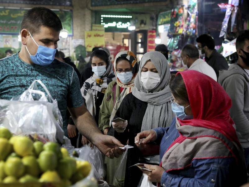 Iranian officials say the number of people infected with the coronavirus is 534,631.
