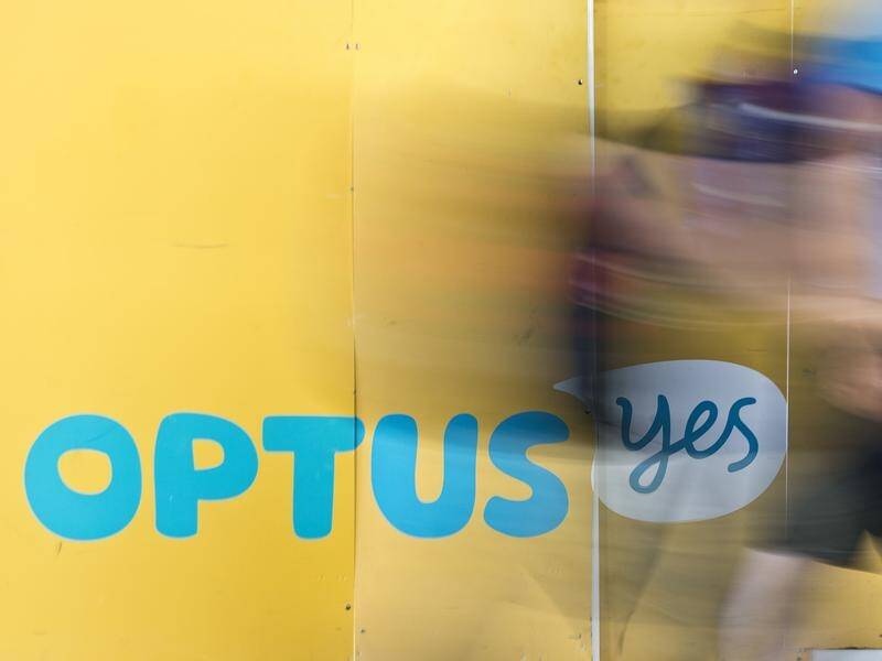 Millions of Optus customer details may have been accessed in a cyber attack. (Dave Hunt/AAP PHOTOS)