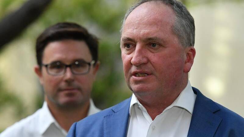 Former minister David Littleproud is challenging Barnaby Joyce for the Nationals leadership.